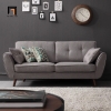ghế sofa văng nỉ xám lông chuột