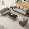 bộ ghế sofa da công nghiệp