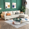 F1 Ghế sofa góc L phòng khách GT127 Pedley 3m x 1m6 xinh xắn