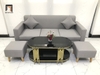 sofa băng xám trắng