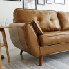 Q2 Sofa băng da công nghiệp BT288 Rothry 2m màu nâu da bò