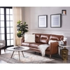 V2 Ghế sofa băng 3 nệm ngồi da Pu BHQ15 Amina dài 2m2 cao cấp