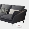 K3 Bộ ghế sofa góc vải nỉ đẹp GT195 Tomar 3m2 x 1m75 giá rẻ