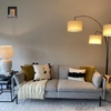 R2 Ghế sofa băng hiện đại 2m1 BT53 Moab màu xám ghi trắng