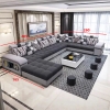 S3 Set ghế sofa chữ U lớn cao cấp UT4 Bearden 4m05 sang trọng