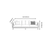 I2 Ghế sofa băng phối màu da công nghiệp BT188 Sken 2m1 cao cấp