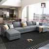 Q1 Bộ ghế sofa phòng khách gia đình UT29 Balin 3m3 giá rẻ
