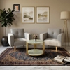 sofa đơn xám trắng