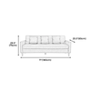 J2 Bộ ghế sofa văn phòng giá rẻ KT93 Supai ngồi tiếp khách