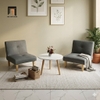 sofa đơn xám đậm