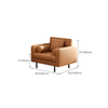 G2 Set ghế sofa văn phòng cao cấp KT99 Najac da công nghiệp