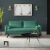 ghế sofa màu xanh ngọc