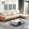 R3 Bộ ghế sofa góc L gật gù GT171 Sheridon 2m3 x 1m55 hiện đại