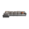 X3 Bộ ghế sofa phòng khách gật gù KT138 Numan xám lông chuột