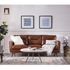 V2 Ghế sofa băng 3 nệm ngồi da Pu BHQ15 Amina dài 2m2 cao cấp