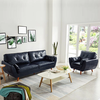 Q2 Sofa băng da công nghiệp BT288 Rothry 2m màu nâu da bò