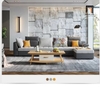 C3 Bộ ghế sofa góc L gia đình GT18 Linsy 3m25 x 1m6 cao cấp