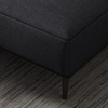 A5 Ghế sofa góc L màu xám than GT186 Pesca 3m x 1m6 hiện đại