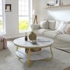 bàn sofa sảnh chờ xinh xắn