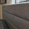 K2 Giường ngủ bọc vải màu xám ghi GN28 Bilus 1m6 x 2m giá rẻ