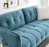 M3 Ghế sofa băng xanh lá vải nỉ BT98 Cameron 1m9 giá rẻ
