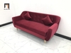 H2 Bộ ghế sofa văng vải nhung dài 1m9 BL10 BGN đỏ đô xinh xắn