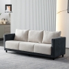sofa băng dài 2m phối màu nỉ