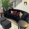 O1 Ghế sofa băng cong giá rẻ BT23 Neville 2m2 cho tiệm shop