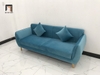 Q2 Bộ ghế sofa băng gia đình nhỏ BL11 BB xanh dương dài 1m9