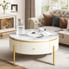 bàn sofa phòng khách mặt đá 60