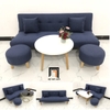 bộ ghế sofa giường nhỏ 1m72