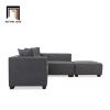 I1 Bộ ghế sofa góc gia đình 2m5 x 1m6 GT3 Kingee vải nỉ bố