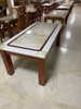 S2 Bộ bàn ăn 8 ghế mặt đá dày GF12-BAD8-G301-B354 nhà bếp lớn