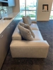 D1 Ghế sofa văng da giả màu xám BT18 Squaring 2m5 hiện đại