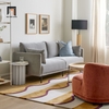 S2 Ghế sofa băng giá rẻ BT112 Elia vải nỉ cho căn hộ chung cư