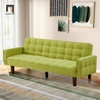 ghế sofa bed giường nằm gấp gọn xanh lá