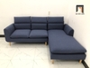 sofa góc chữ l 2m2 x 1m6 xanh đậm