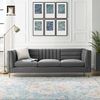 ghế sofa băng vải nỉ nhung 2m2