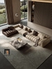 sofa góc 3m4 x 2m2 phối màu da