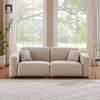 ghế sofa băng nhỏ gọn màu kem