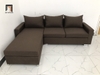 ghế sofa góc màu nâu đậm giá rẻ