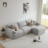set ghế sofa dài 2m3 kèm đôn vuông