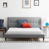 giường sofa bọc vải xám giá rẻ