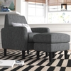 ghế sofa xám đen