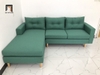 bộ ghế sofa góc xanh ngọc 2m2 x 1m6