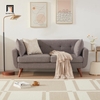 ghế sofa văng nỉ màu nâu