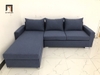 sofa góc 2m2 x 1m6 xanh đậm vải nỉ bố