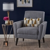sofa đơn nhỏ xám lông chuột