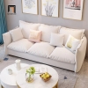 sofa băng dài 2m màu trắng kem