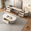 bàn sofa 1m x 50 mặt đá hiện đại